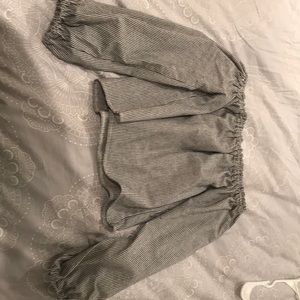 Brandy Melville cropped off the shoulder top